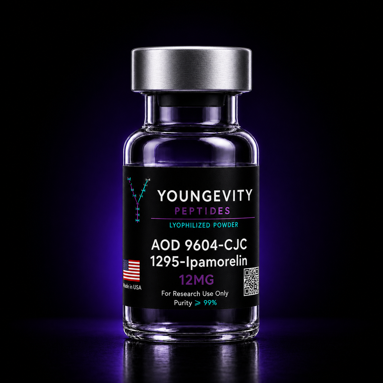 AOD 9604/CJC 1295/Ipa 12MG
