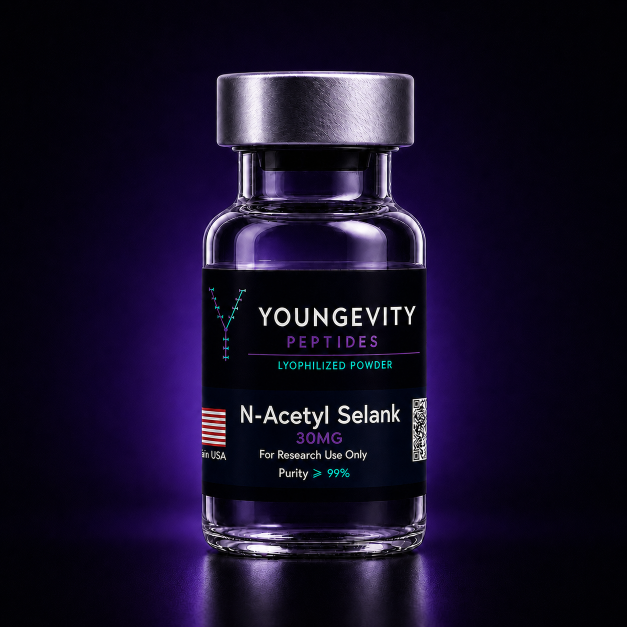 N-Acetyl Selank Peptide